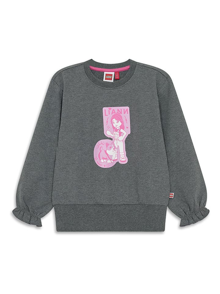 Sweatshirt "Sia 600" in Grau
