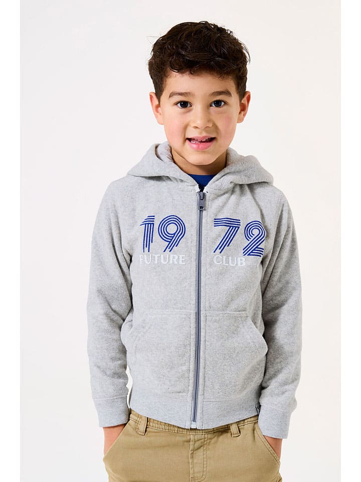 Bluza w kolorze niebiesko-jasnoszarym