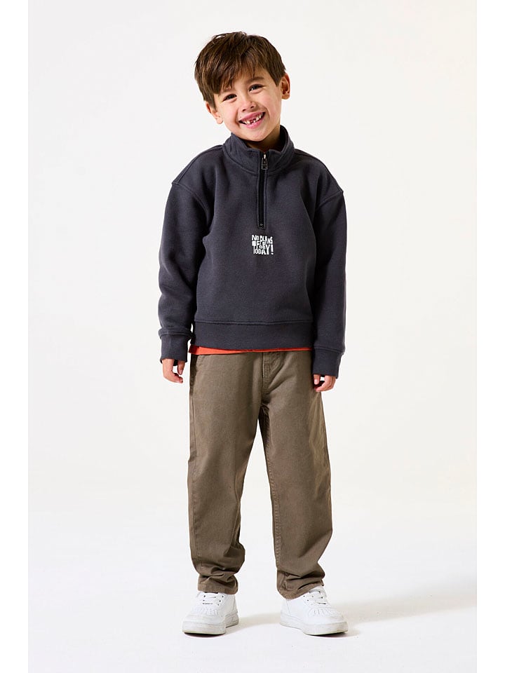 Sweatshirt in Anthrazit