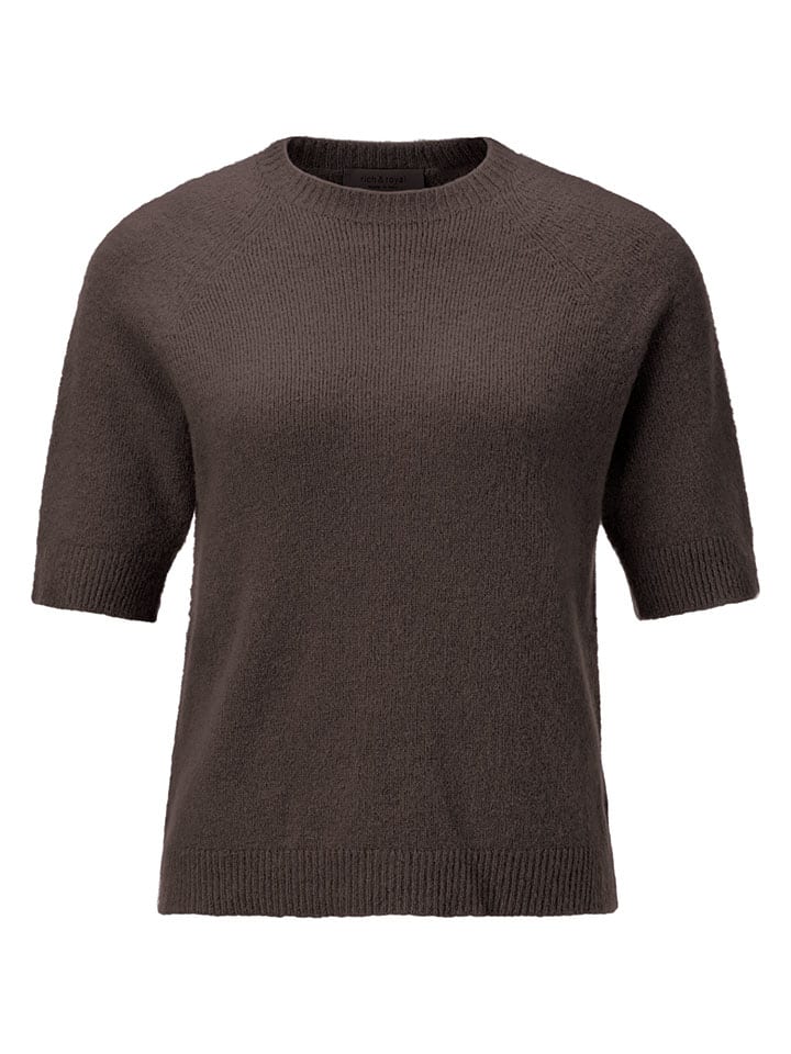 Pullover in Braun