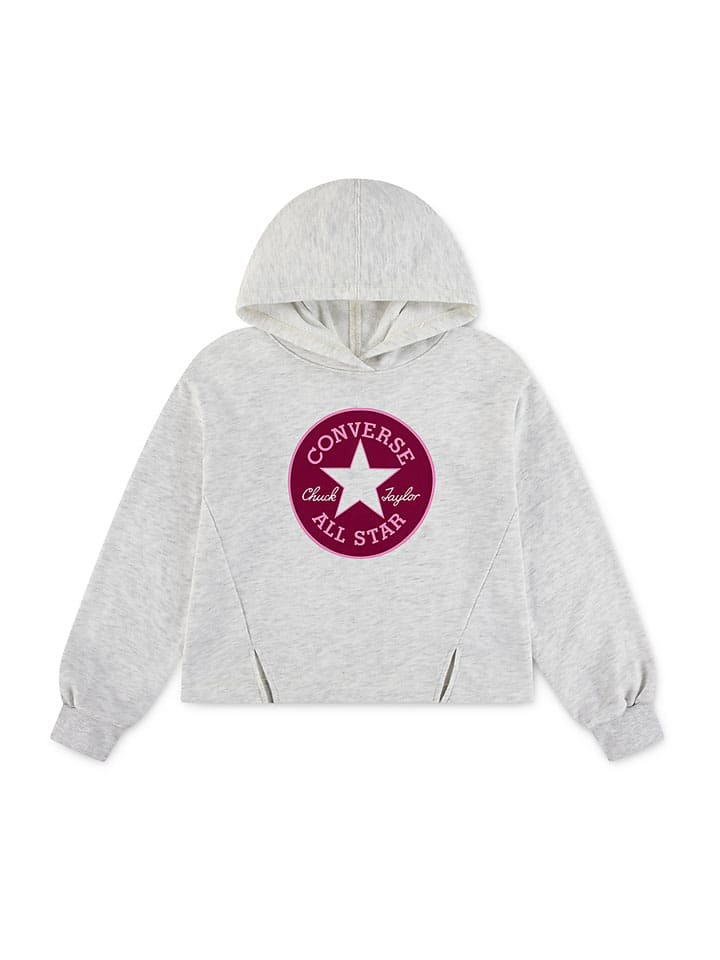 Bluza w kolorze jasnoszaro-czerwonym