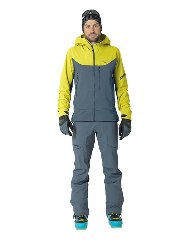 Kurtka narciarska "Radical Softshell" w kolorze granatowym