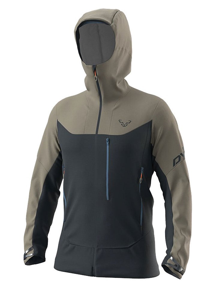 Kurtka narciarska "Radical Softshell" w kolorze antracytowym