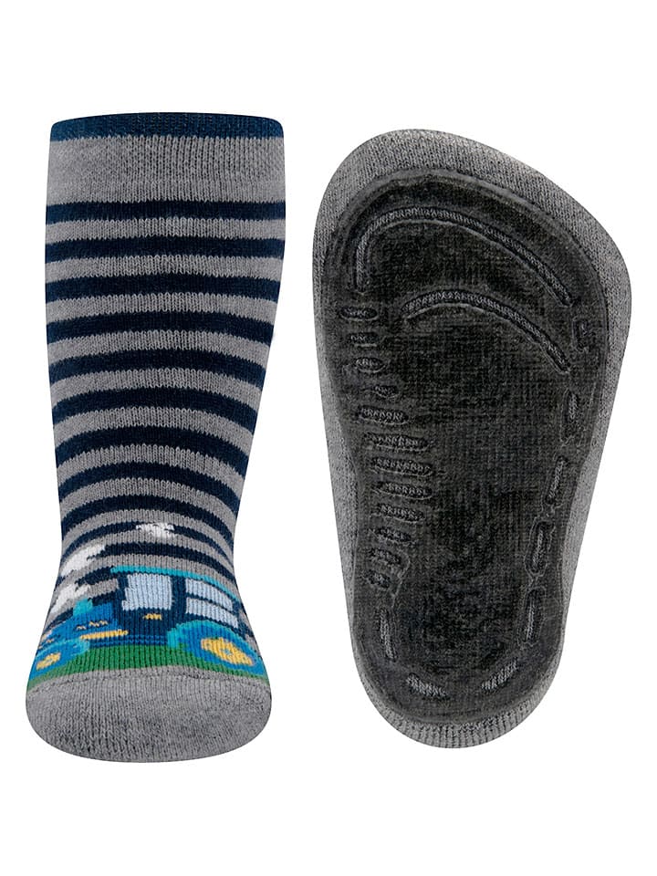 ABS-Socken "Trecker" in Grau
