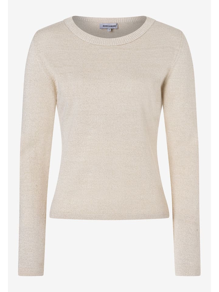 Sweter w kolorze beżowym