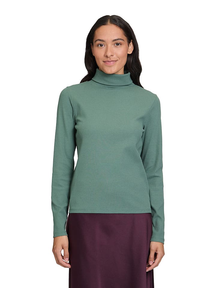Longsleeve in Grün