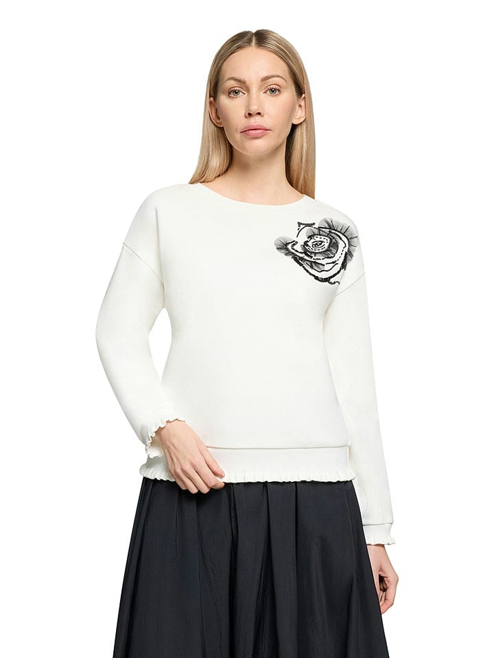 Bluza w kolorze kremowym