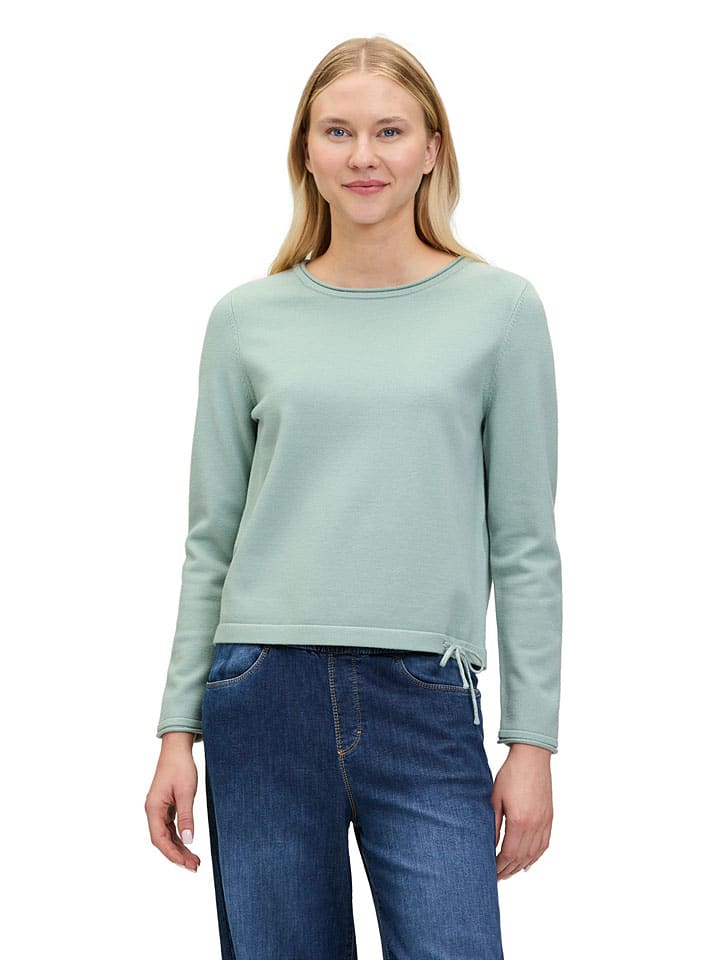 Pullover in Türkis