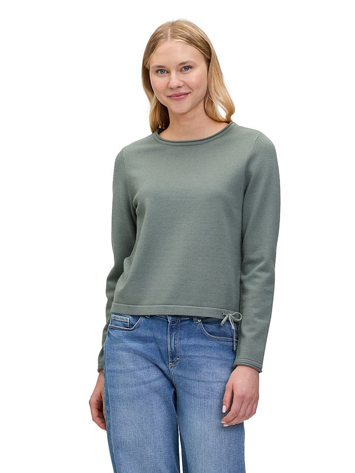 Pullover in Grün