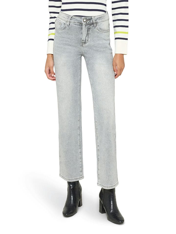 Jeans - Regular fit - in Hellgrau