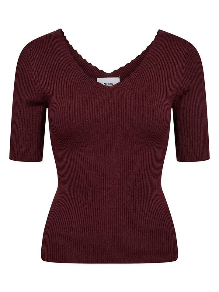 Sweter "Nuayelet" w kolorze bordowym
