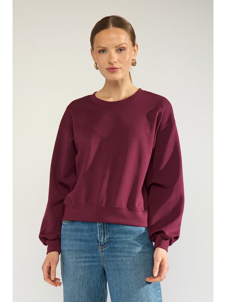 Bluza "Numara" w kolorze bordowym