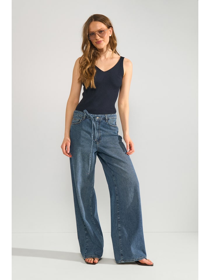 Dżinsy "Nubrooklyn" - Comfort fit - w kolorze niebieskim