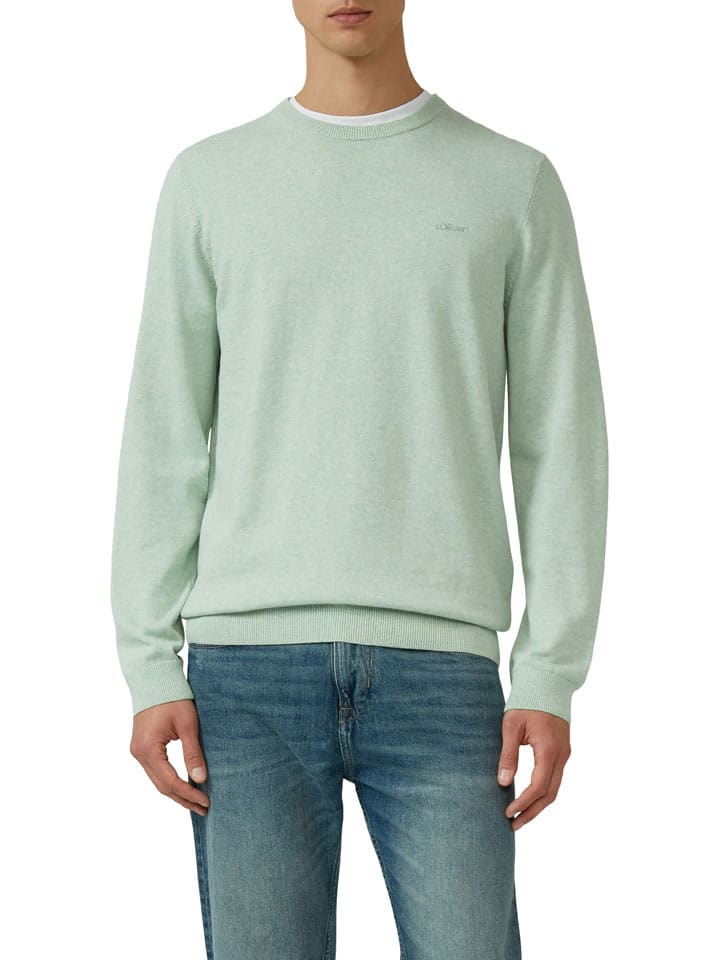 Pullover in Grün