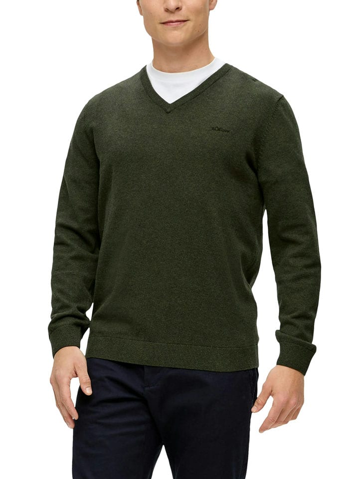 Pullover in Khaki