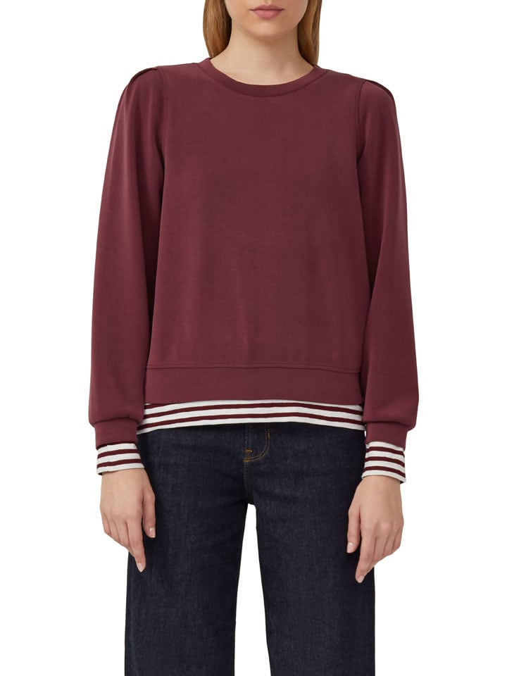 Bluza w kolorze bordowym