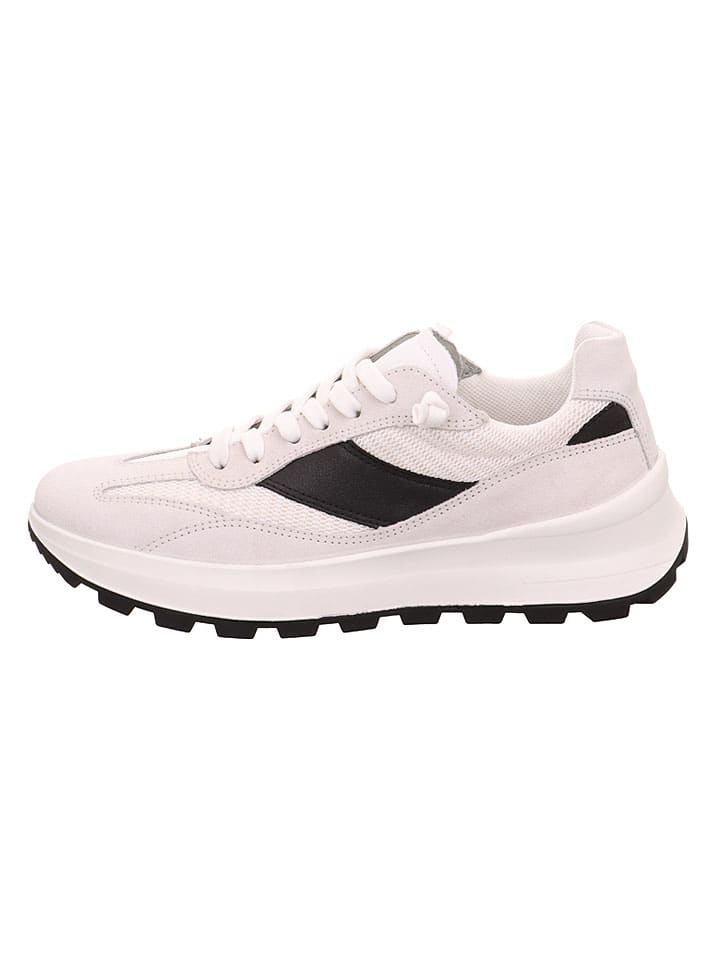 Sneakersy "Run" w kolorze beżowym