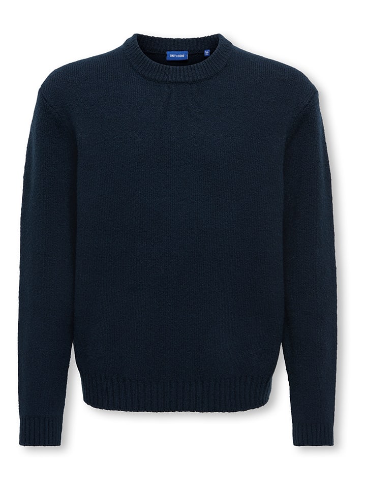 Pullover "James" in Dunkelblau