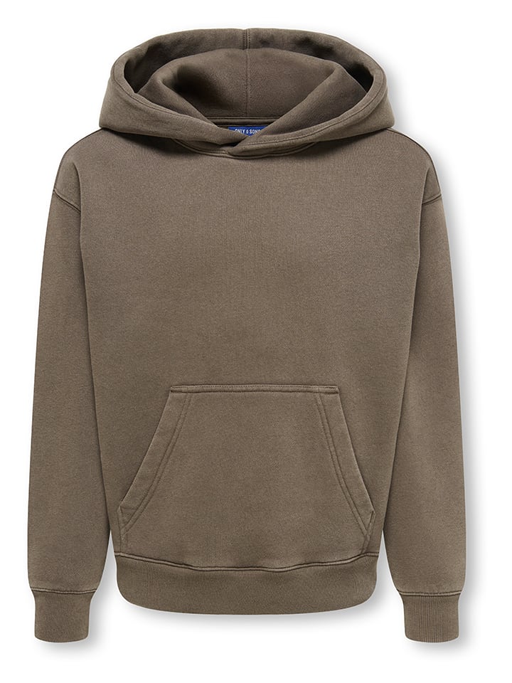 Hoodie "Larry" lichtbruin
