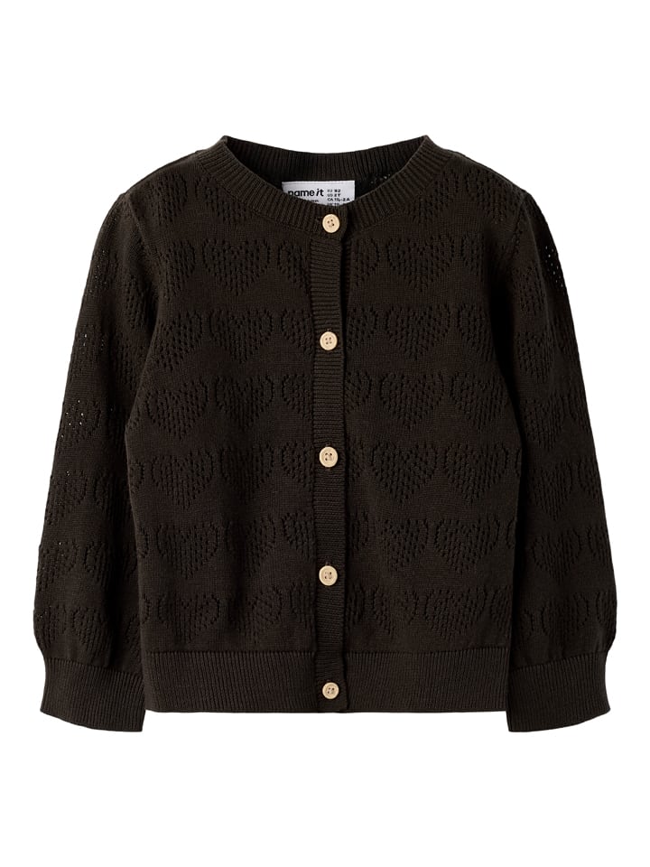 Cardigan "Desolle" in Braun