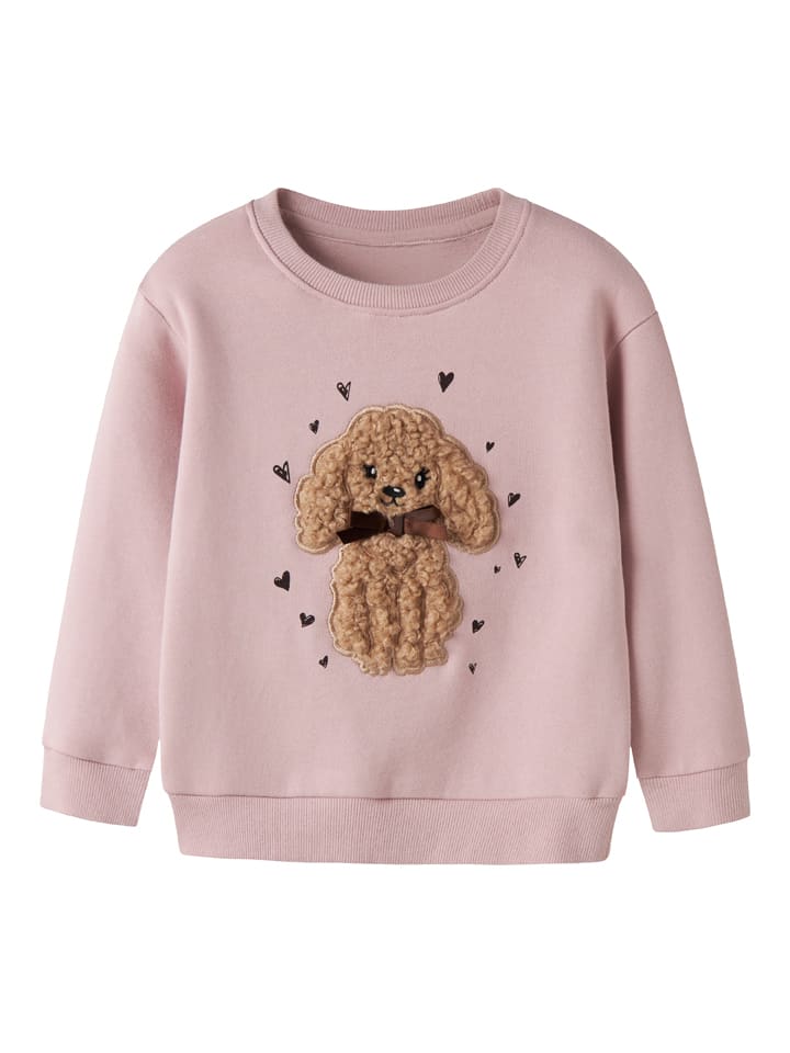 Sweatshirt "Nuruby" lichtroze