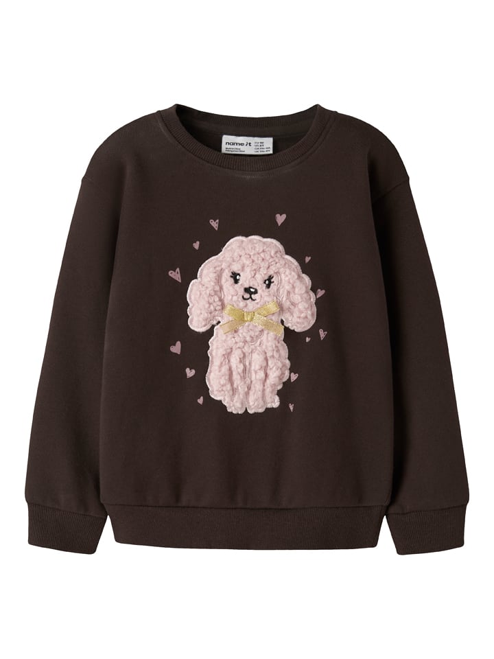 Bluza "Nuruby" w kolorze brązowym