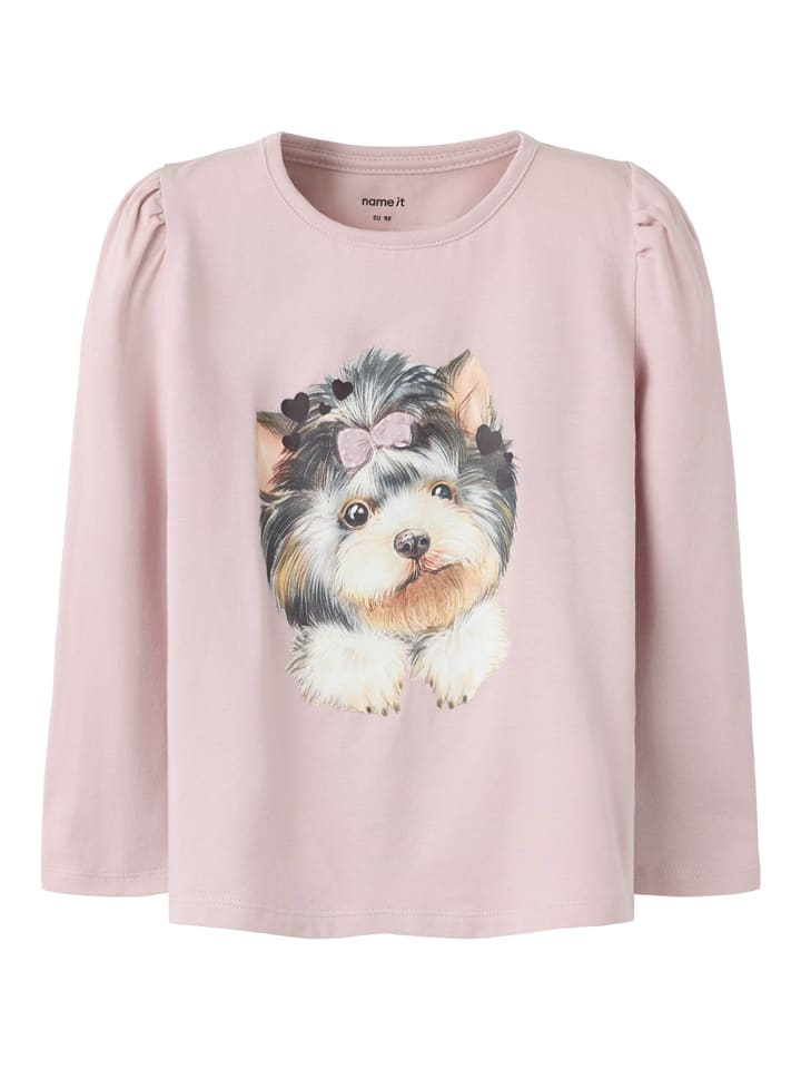 Longsleeve "Ninea" in Rosa