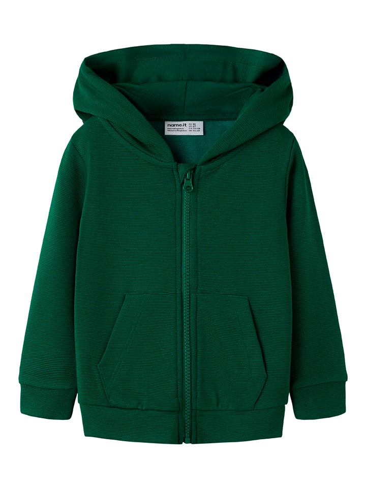 Sweatjacke "Pniba" in Grün