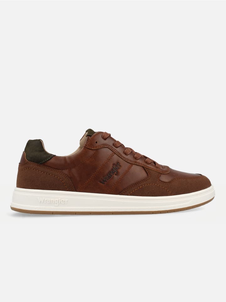 Sneakersy "Rusty" w kolorze brązowym