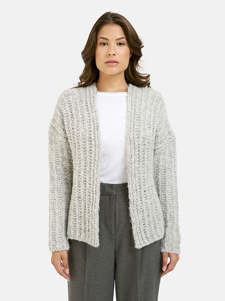 Cardigan in Grau