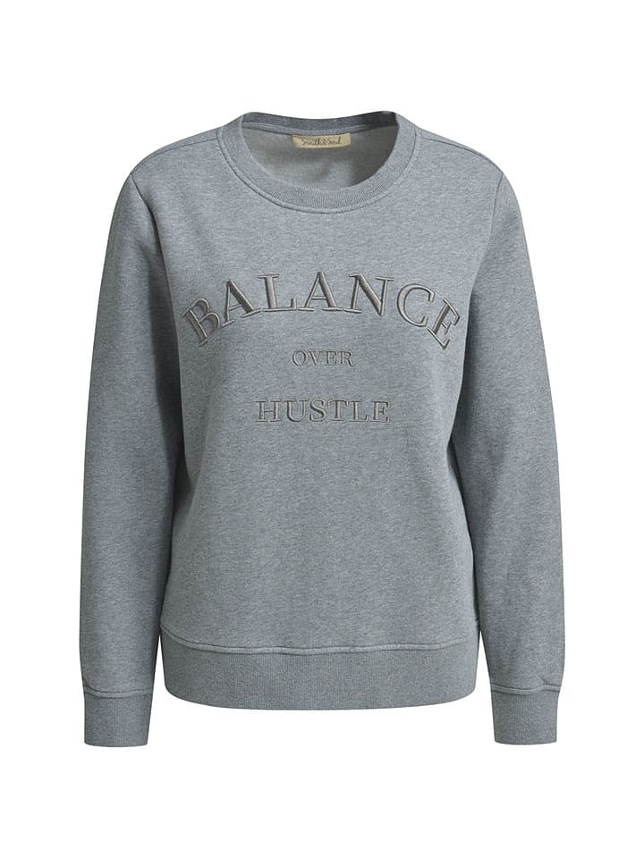 Sweatshirt in Grau
