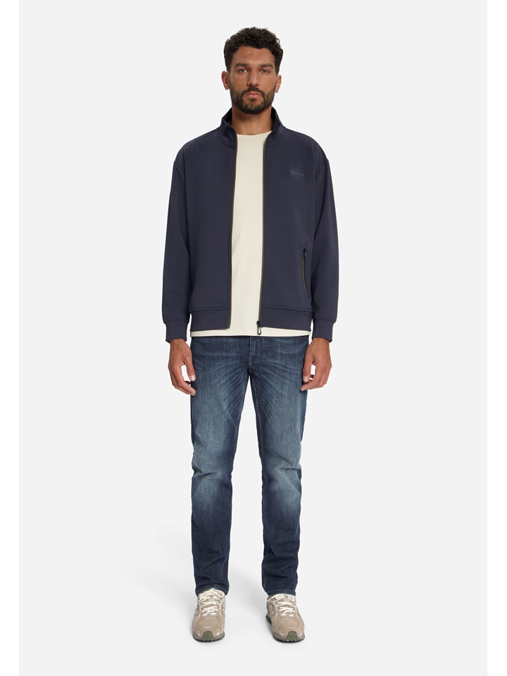 Sweatvest donkerblauw