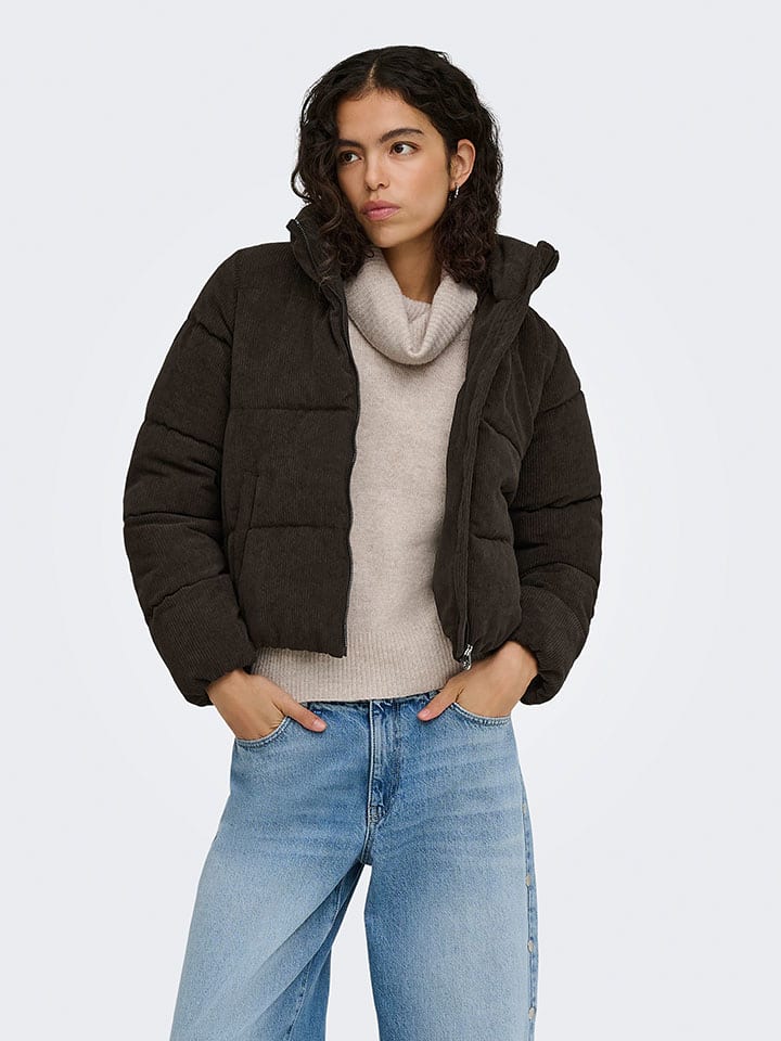 Winterjacke in Braun