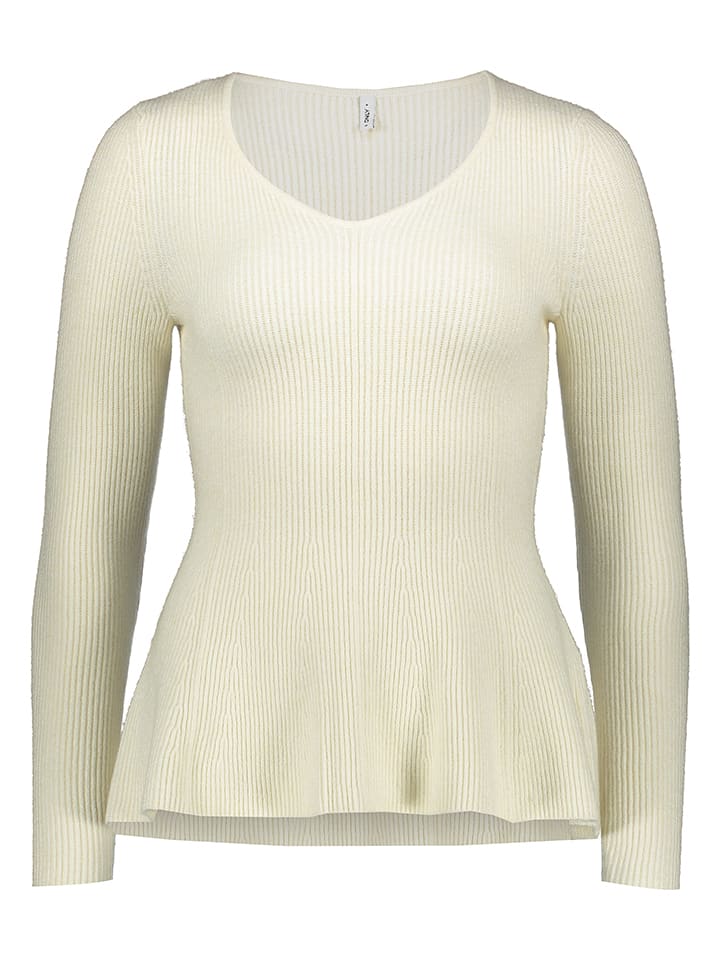 Pullover in Creme