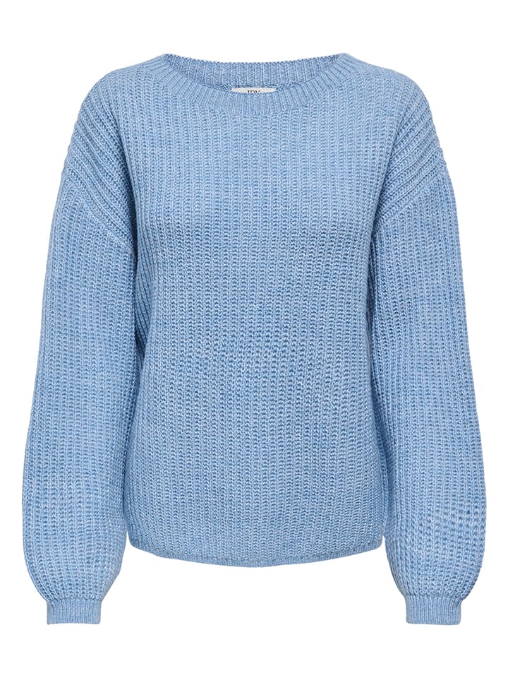 Sweter w kolorze błękitnym