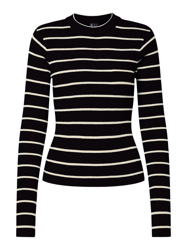 Pullover in Schwarz/ Weiß