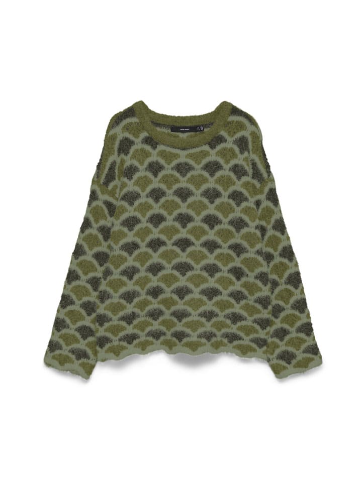 Sweter w kolorze zielonym