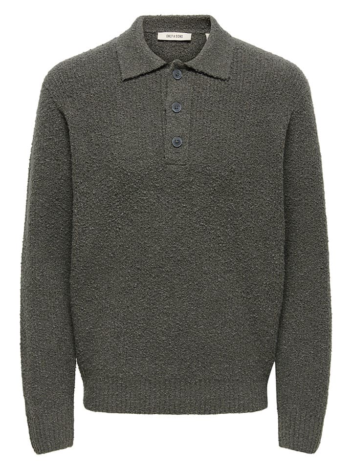 Sweter "Dale" w kolorze szarym