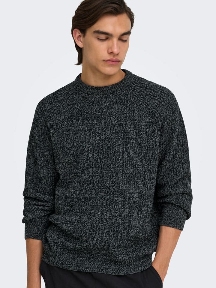 Sweter "Join" w kolorze antracytowym