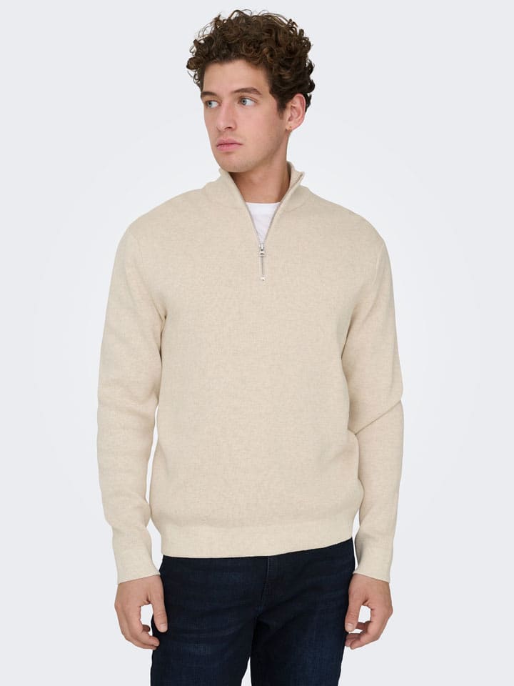 Pullover "Sting" in Beige
