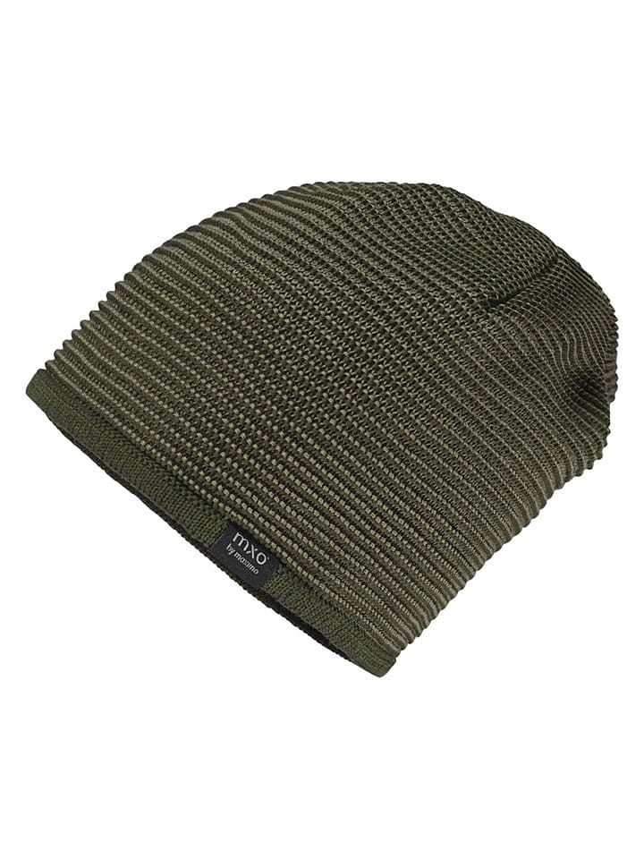 Czapka beanie w kolorze khaki