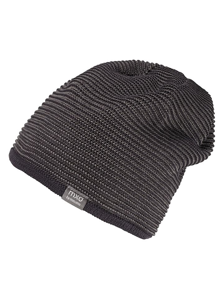 Czapka beanie w kolorze antracytowym