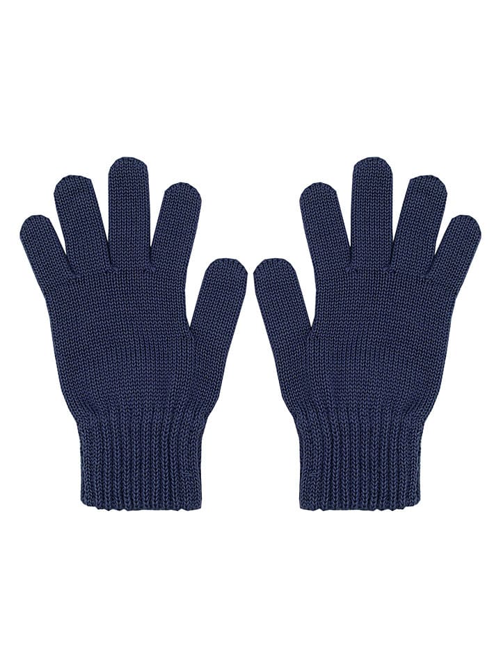 Fingerhandschuhe in Dunkelblau