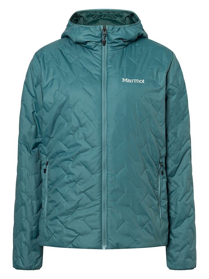 Functionele jas "MonoQuilt" petrol