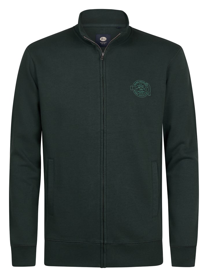 Sweatjacke in Grün