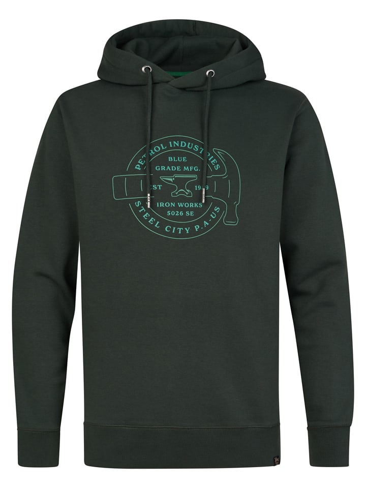 Hoodie in Grün