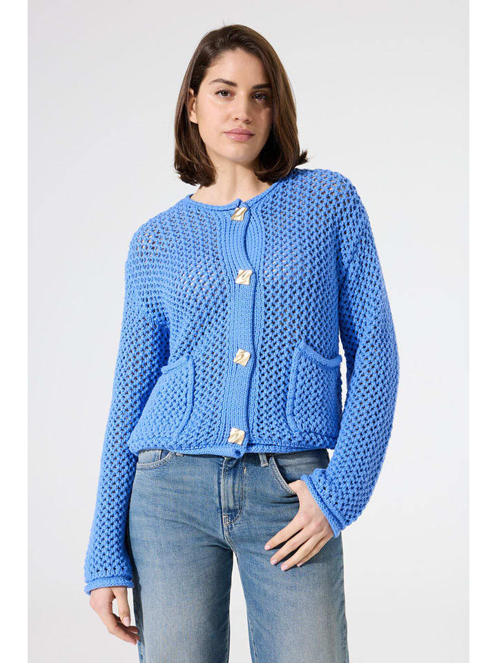 Cardigan in Hellblau