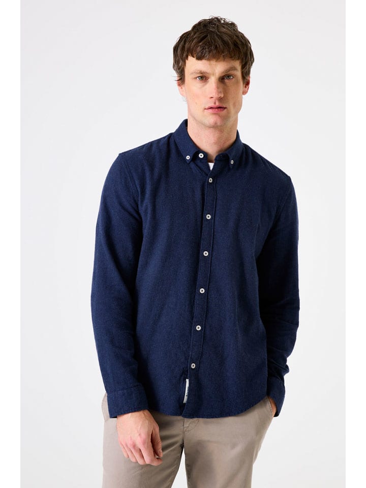 Blouse donkerblauw