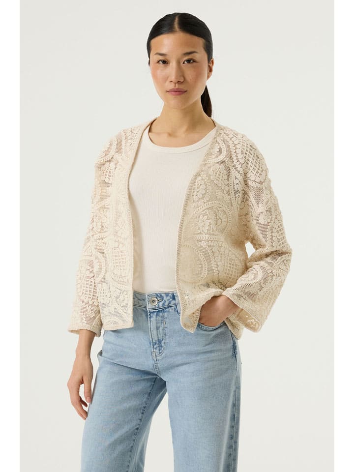 Cardigan in Beige