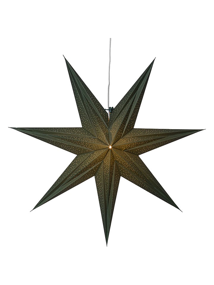 Gwiazda papierowa "Holly" w kolorze zielonym - Ø 60 cm